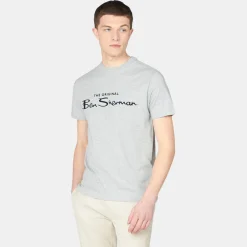 Ben Sherman Flock T-Shirt Regular Fit Grey